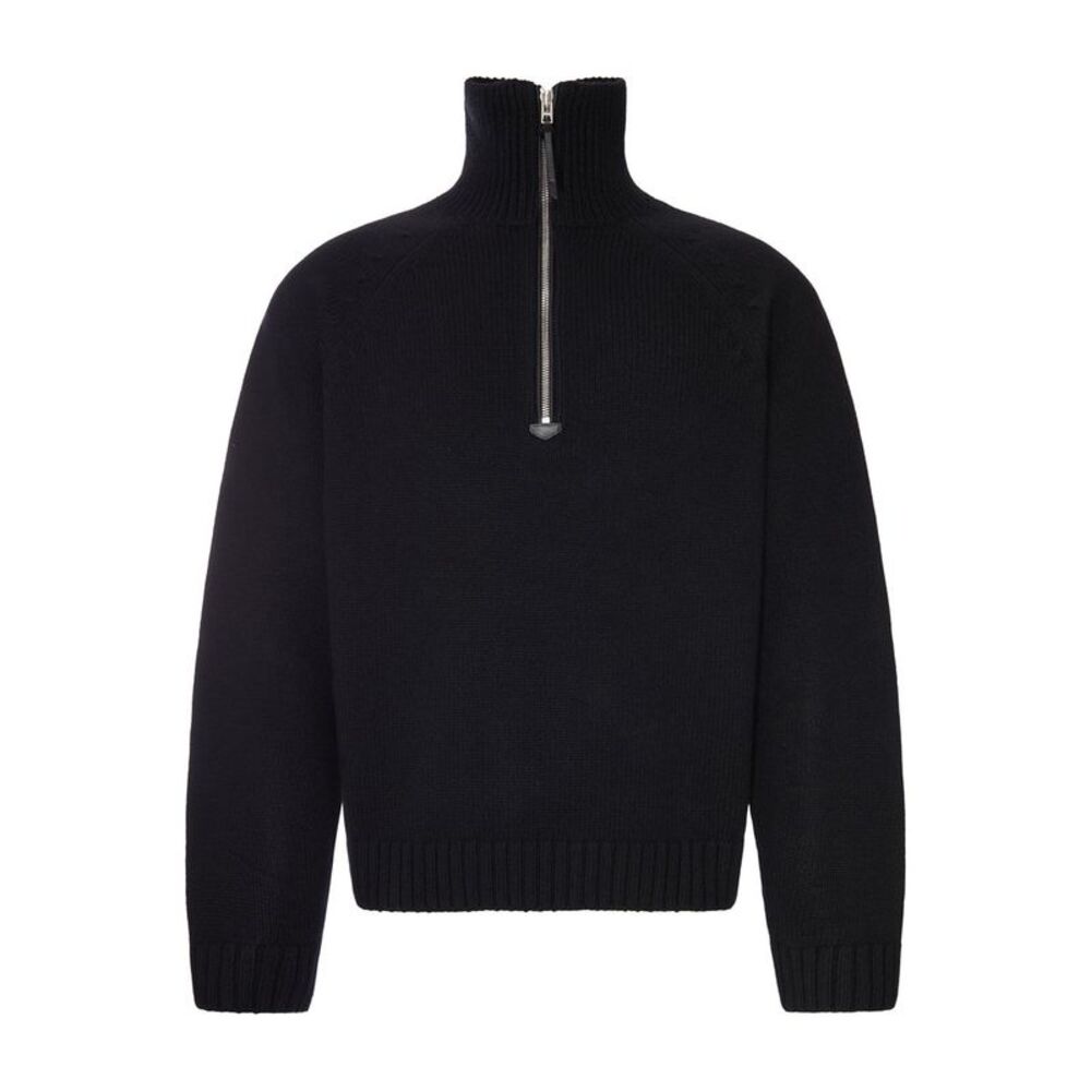 Tom Ford Men Cashmere Wool Half-Zip Sweater